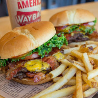 Wayback Burgers food