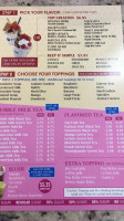 Nutrishop Mt. Juliet menu