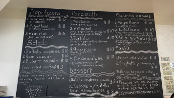Rome To Brooklyn, Pizza Panzerotti menu