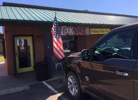 The Oracle Cook Shack outside