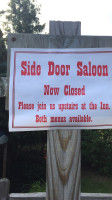 The Side Door Saloon outside