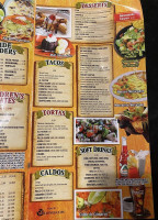 Los Arcos menu