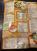Los Arcos menu