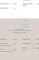 Chipotle Mexican Grill menu