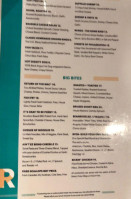 Ritcey East menu
