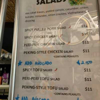 Chick-fil-a menu