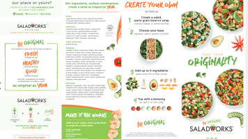 Saladworks menu