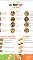Saladworks menu