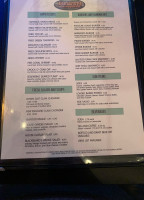 Blackbeard's Grill menu