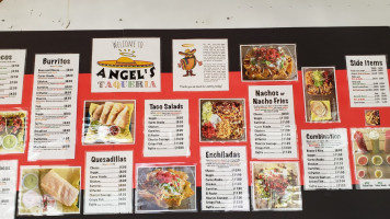 Angel's Taqueria menu