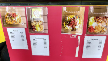 Angel's Taqueria menu