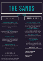 Sands menu