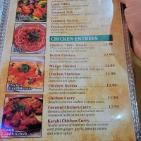 McDonald's menu