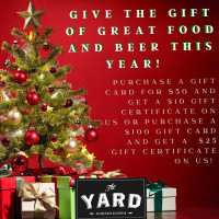 The Yard Market Square drink
