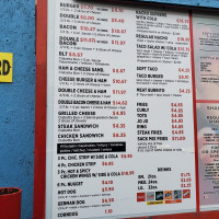 Ron's Tacos And Burgers menu
