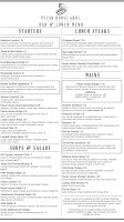 Pecan House Grill menu