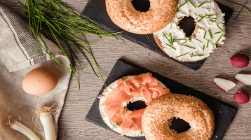 Miss Bagel food