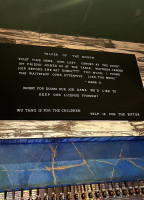 Happy Accidents menu