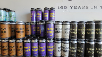 Hemly Cider menu