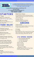 Music Kitchen menu