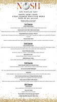 Nosh On Naples Bay menu