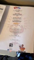 Heart Of The House Food Trailer menu