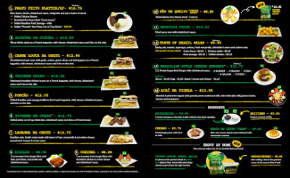 Taste Of Brazil menu
