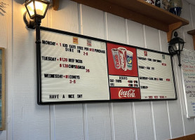 Country Ranch Family Ice Cream Parlor menu