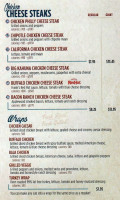 Jersey Mike's Subs menu