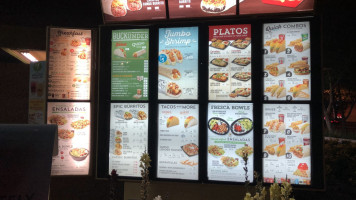 Del Taco menu