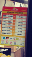Del Taco menu