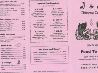 J And J Chinese Cafe