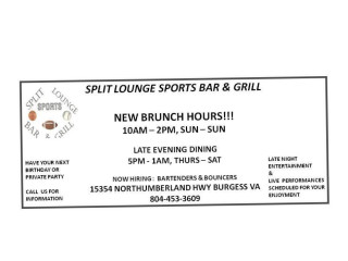 Split Lounge Sports Grille