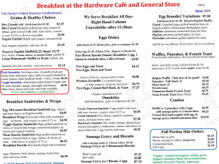 Hardware Cafe And General Store