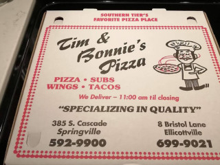 Tim Bonnies Pizza