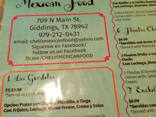 Chelis Mexican Food