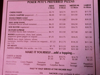 Poker Pete's Pizza