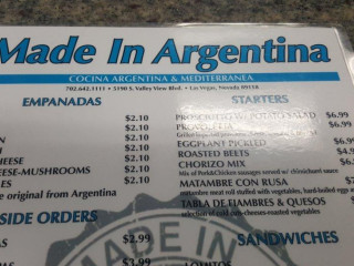 Made In Argentina
