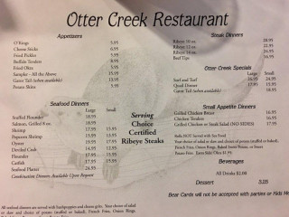 Otter Creek Restaraunt