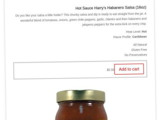 Hot Sauce Harry's