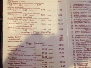 Sebastiano's Italian And Pizzeria