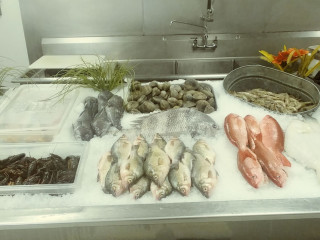 Princess Seafood Meat Market Kitchen