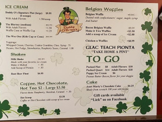 Daddy O'brien's Irish Ice Cream Pub And
