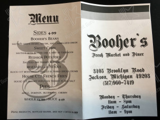 Booher’s Fresh Market Diner