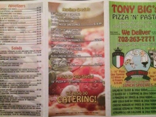 Tony Big's Pizza N Pasta