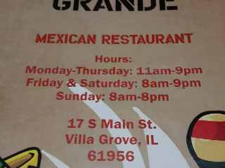 El Rancho Grande In Villa Grove