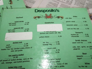 Desposito's Seafood Opening Soon