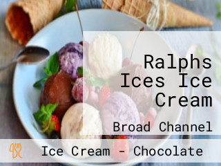 Ralphs Ices Ice Cream