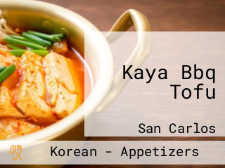 Kaya Bbq Tofu