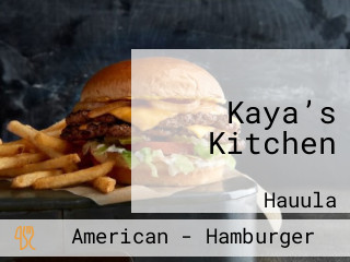 Kaya’s Kitchen